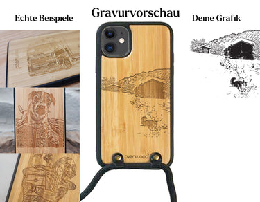 INDIVIDUELL iPhone 11 Hülle zum Umhängen